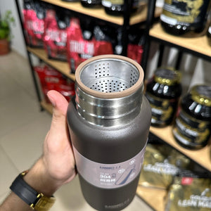 800ML Stainless Steel Water Bottle with Strap
