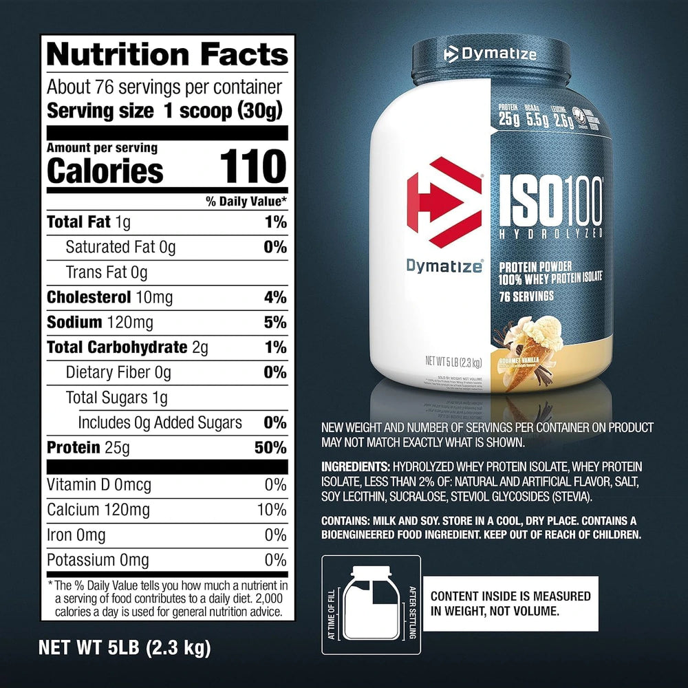 Dymatize ISO 100 Whey Protein 5lb