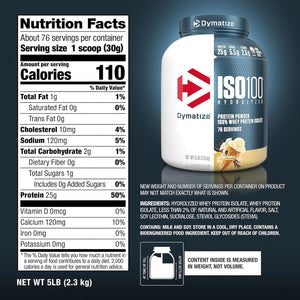 Dymatize ISO 100 Whey Protein 5lb